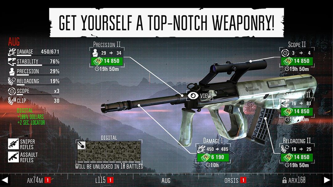 Sniper Battles: online PvP shooter game - FPS screenshot game