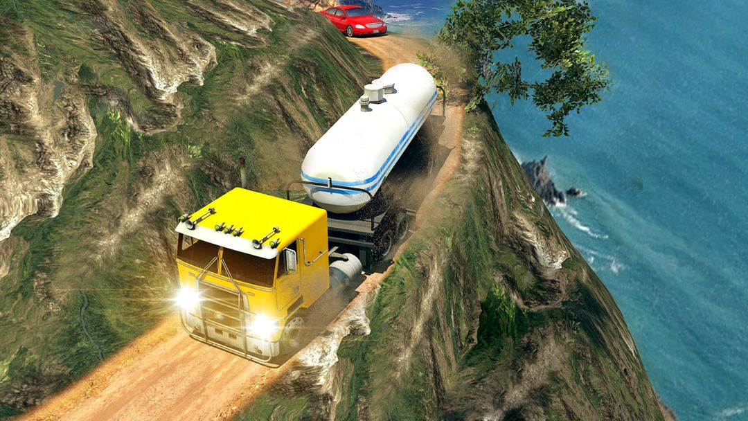 Oil Tanker Truck Simulator: Hill Driving ภาพหน้าจอเกม