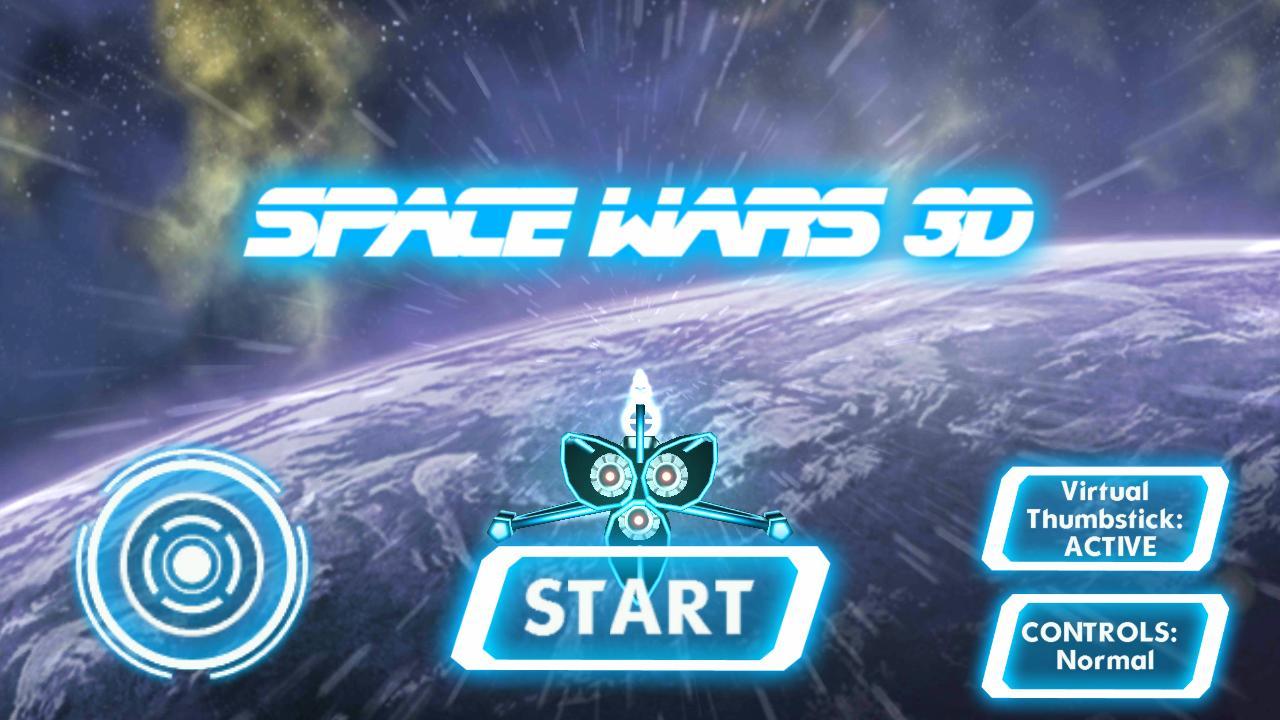 Space Wars 3D Game Screenshot