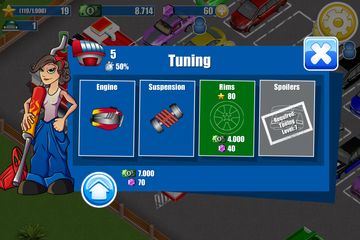 Cuplikan Layar Game Car Mechanic Manager