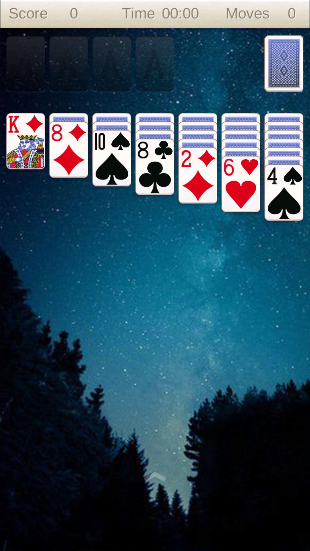 Solitaire card game Game Screenshot