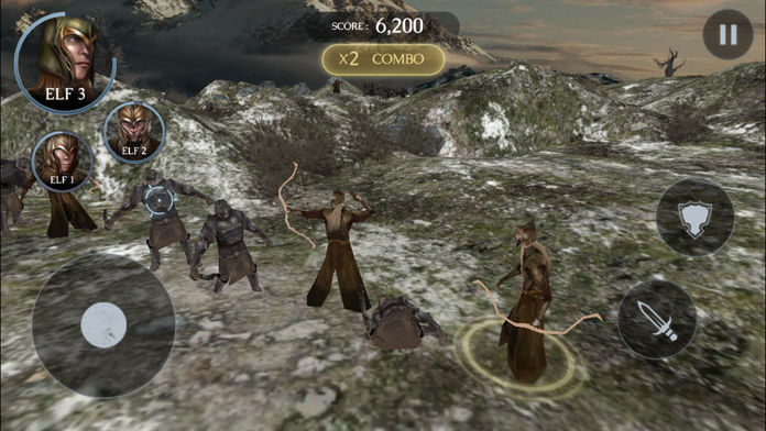 The Hobbit: Battle of the Five Armies - Fight for Middle-earth ภาพหน้าจอเกม