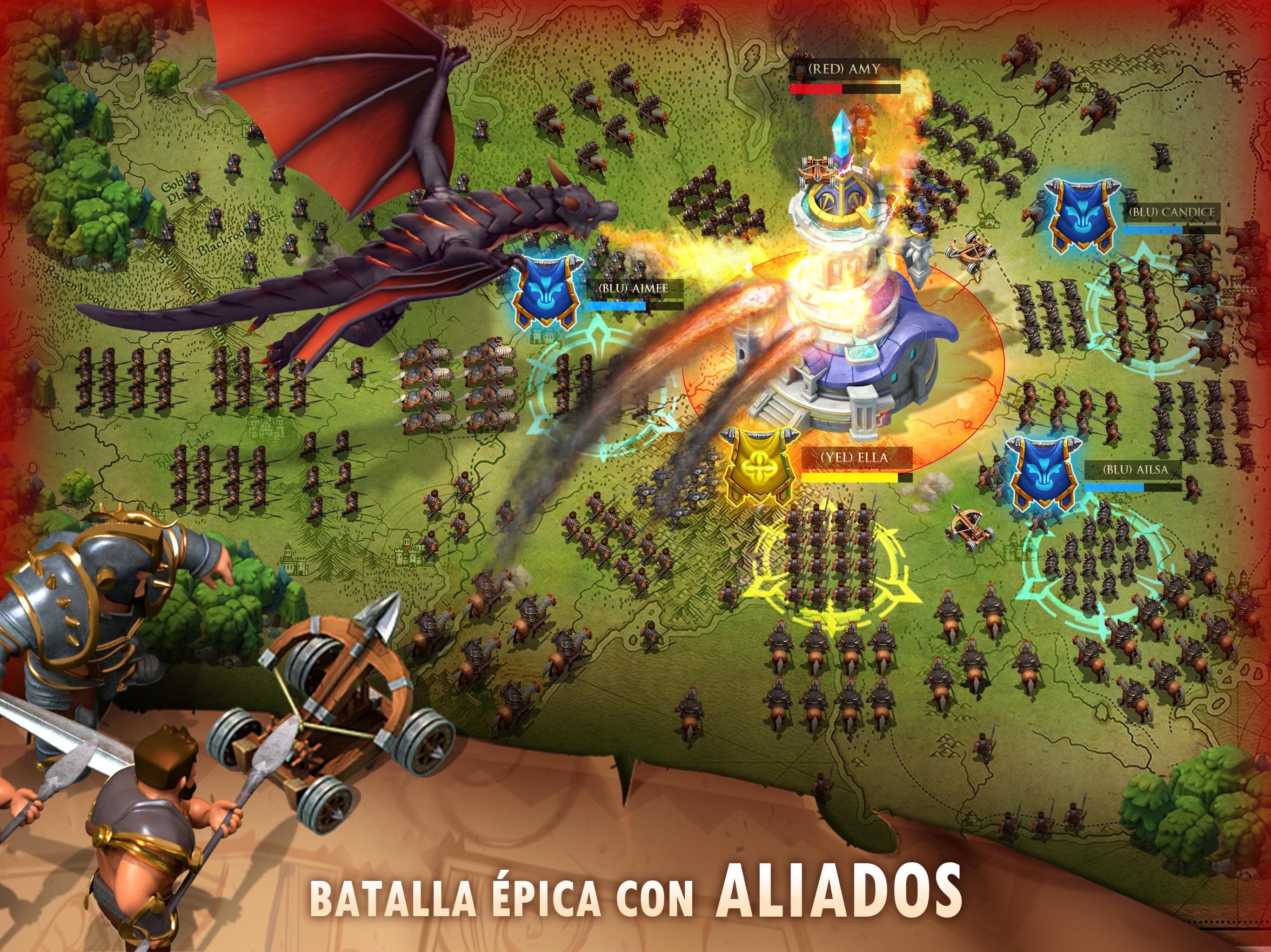 Captura de Pantalla del Juego Blaze of Battle