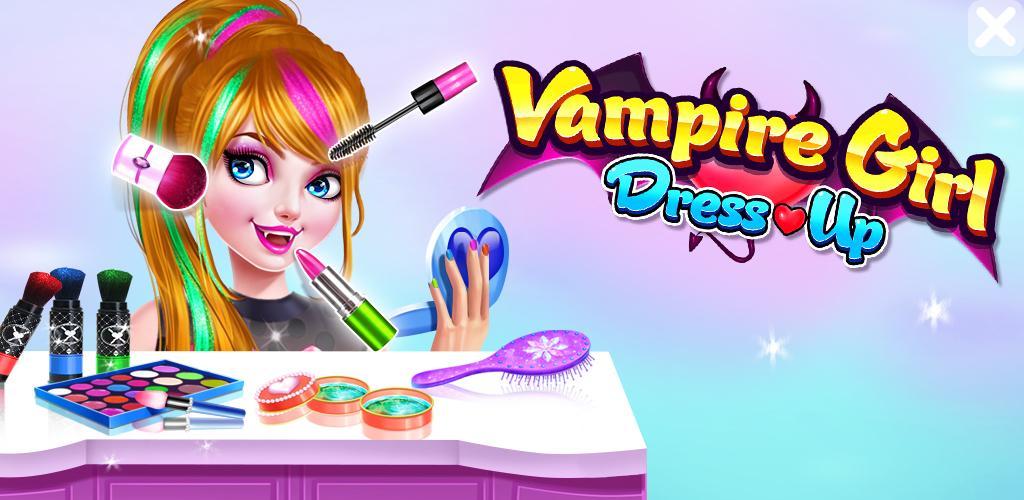Banner of Vampire Girl Dress Up 