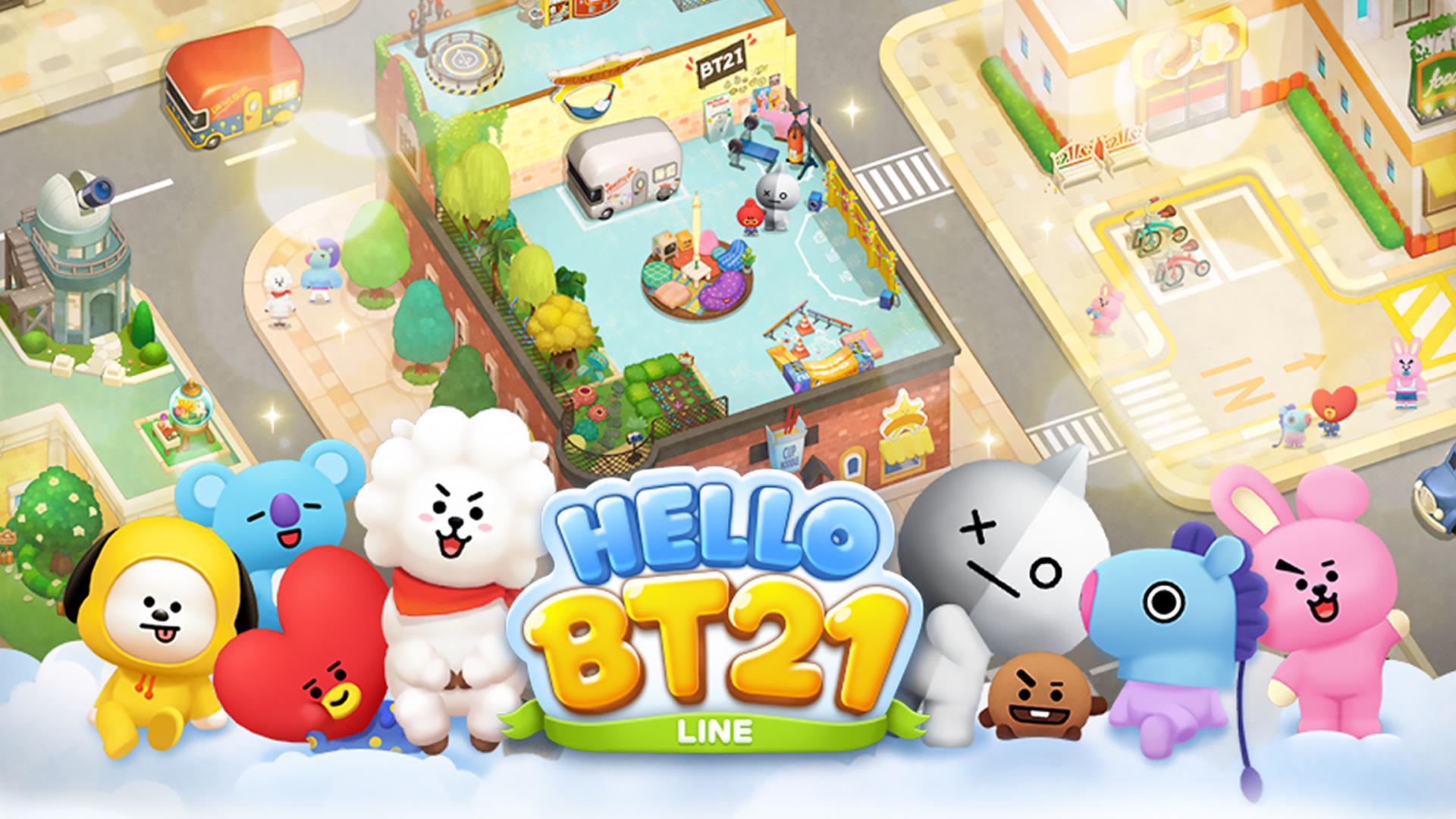 Banner of LINE HELLO BT21 Season 2 BTS 