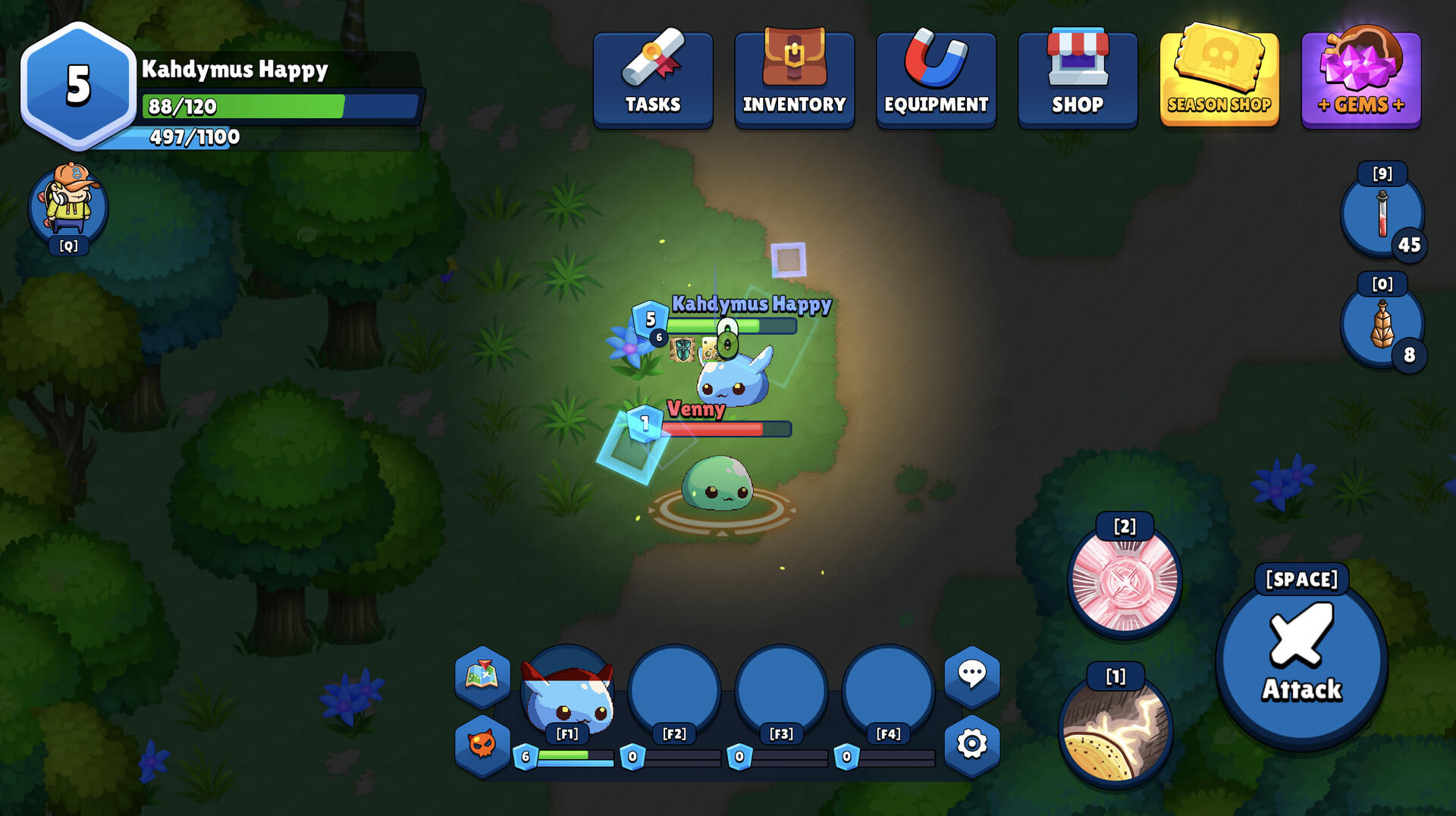 Soul Shifters: Online Game Screenshot