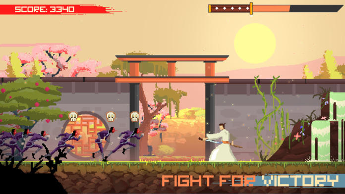 Super Samurai Rampage ゲームのスクリーンショット