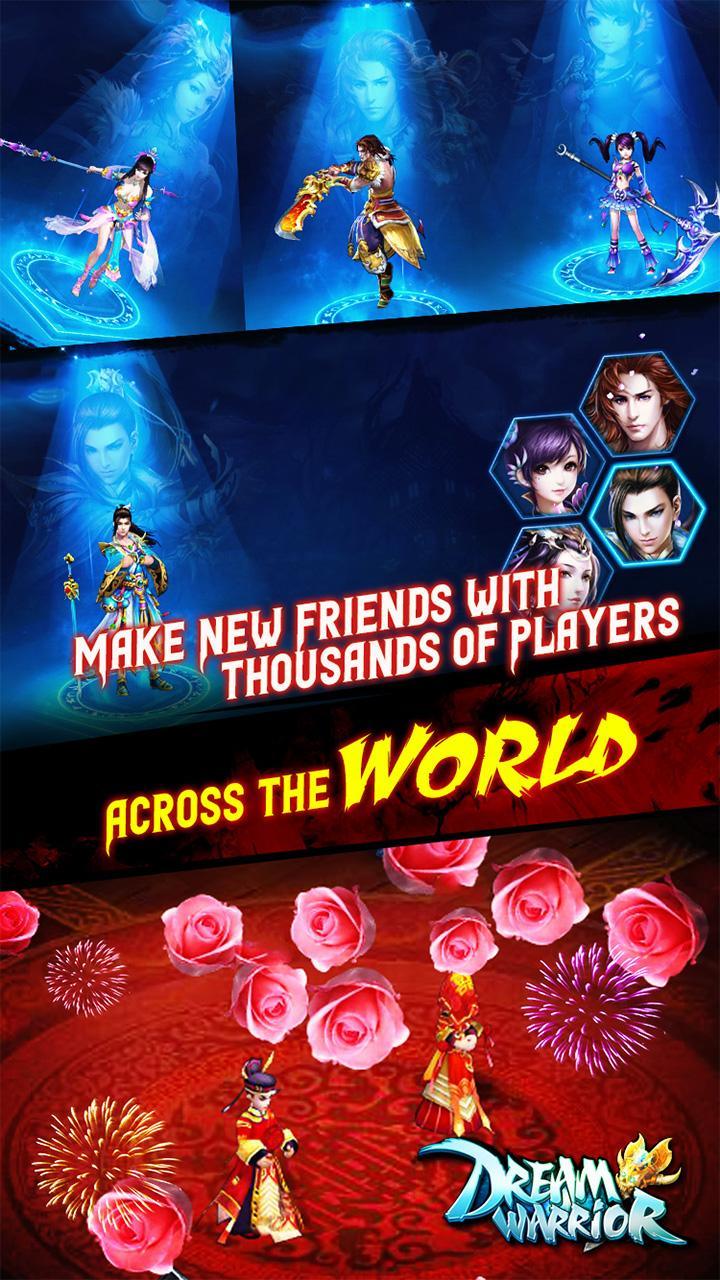 Dream Warrior ゲームのスクリーンショット