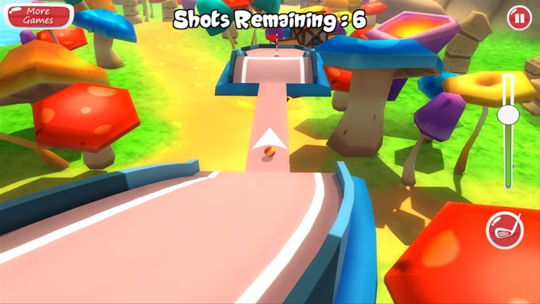 Screenshot of 3D Mini Golf Adventure