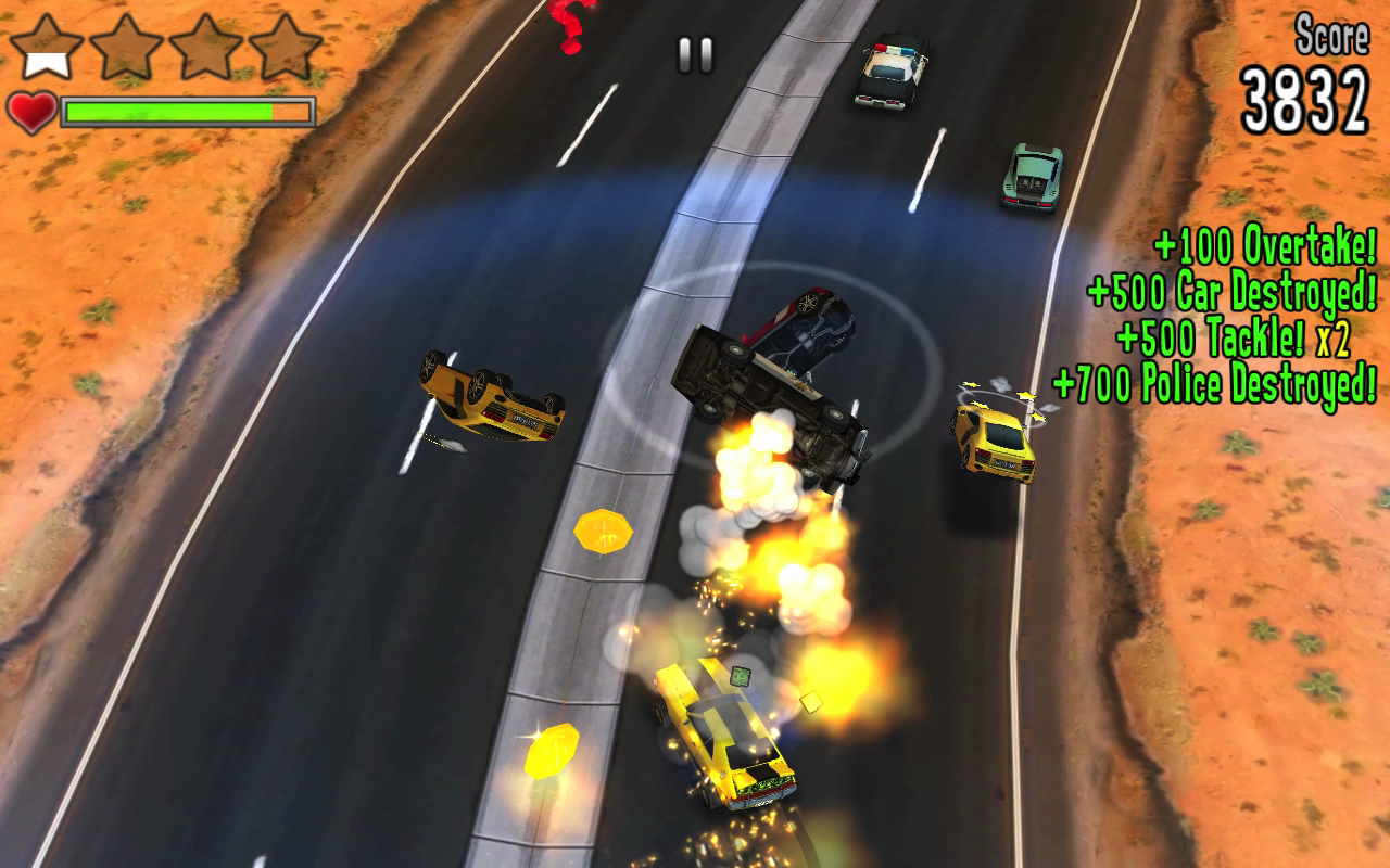 Reckless Getaway Game Screenshot
