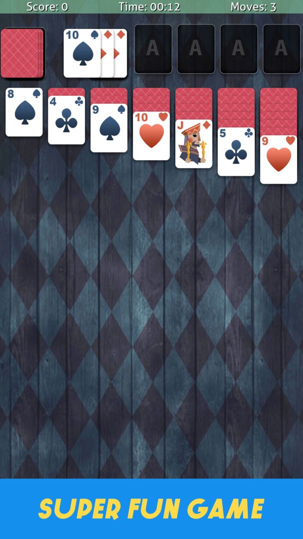 솔리테어 클래식 카드 게임-무료 포커 게임 게임 스크린 샷