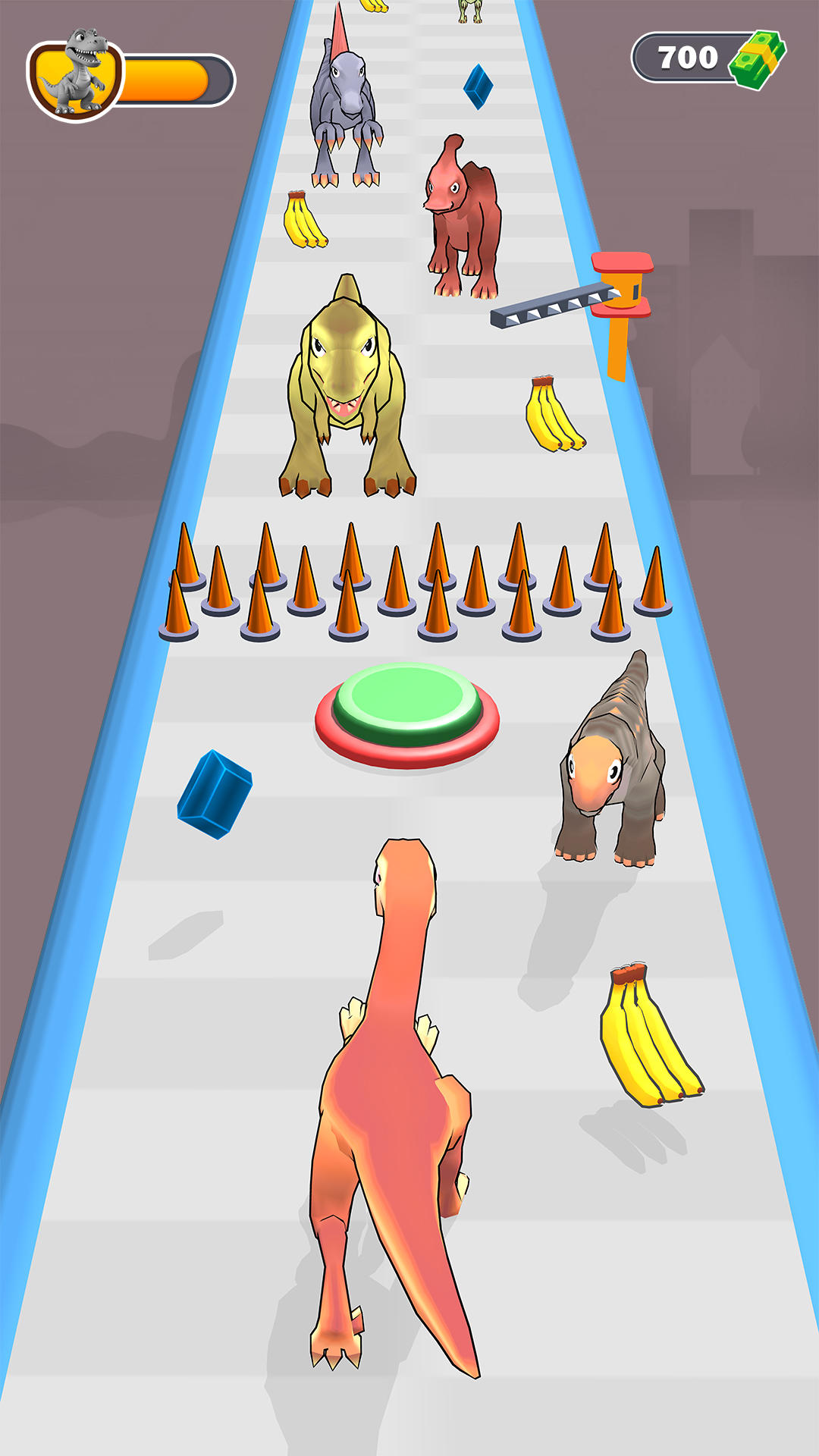 Dino Rush: Dinosaur Evolution ゲームのスクリーンショット