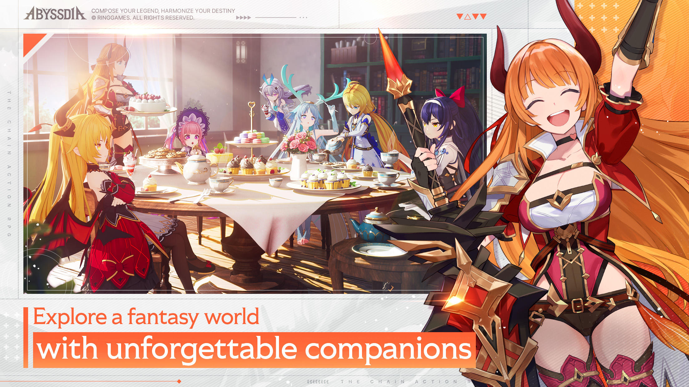 ABYSSDIA: Chain Action RPG Game Screenshot