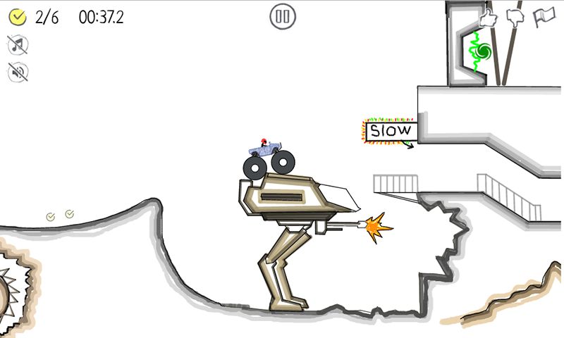 Paper Racer - stickman racing screenshot game