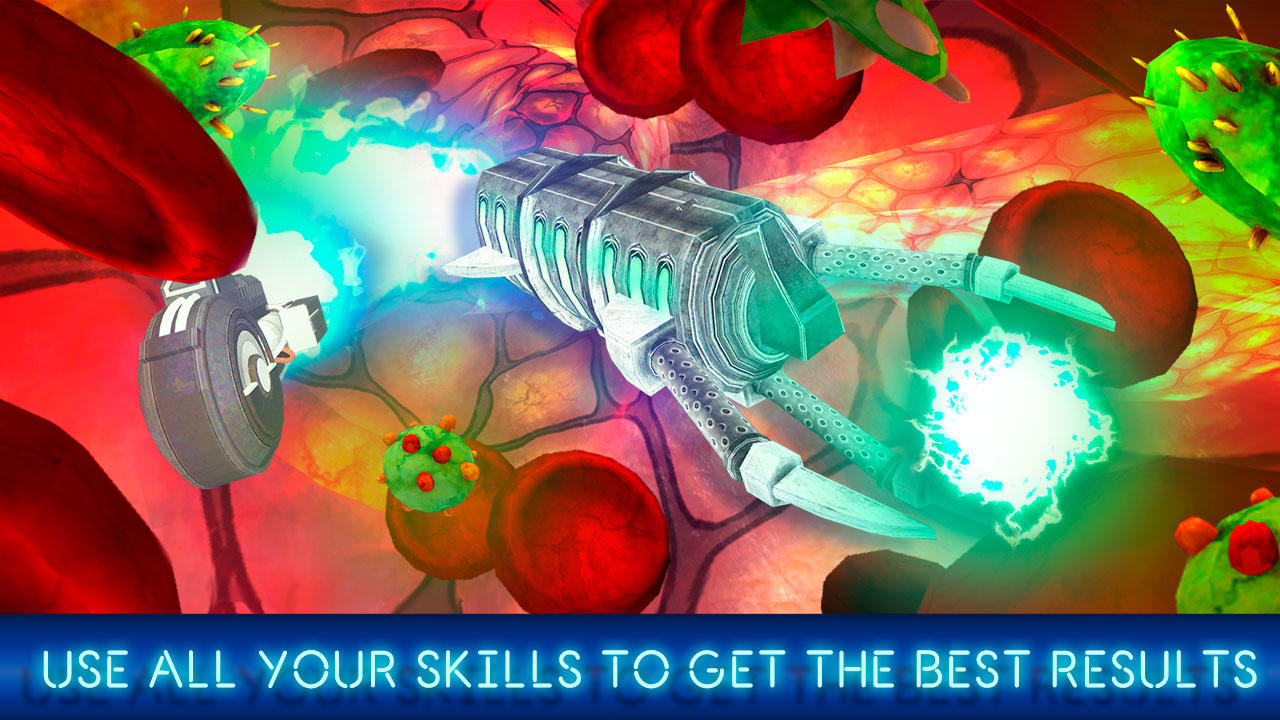 Human Body VR Genetic Survival Game Screenshot