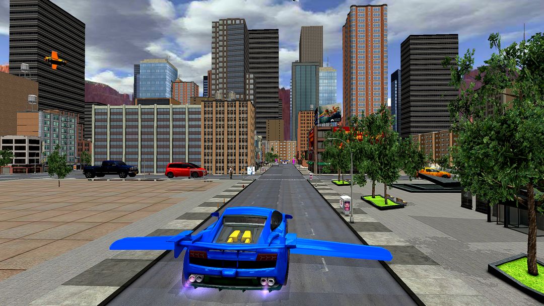 Flying Sports Car Simulator遊戲截圖