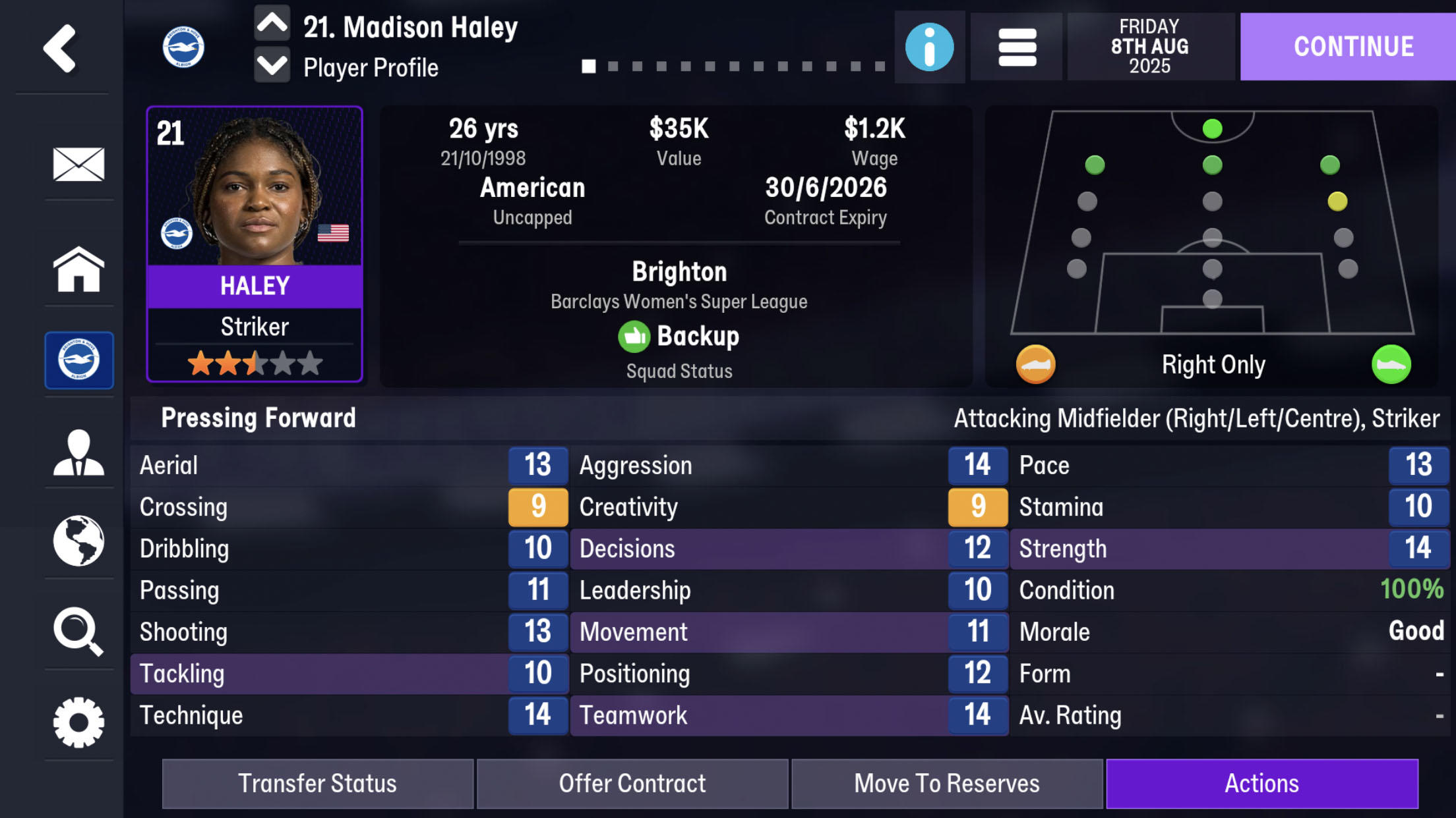 Football Manager 26 Mobile Game Screenshot