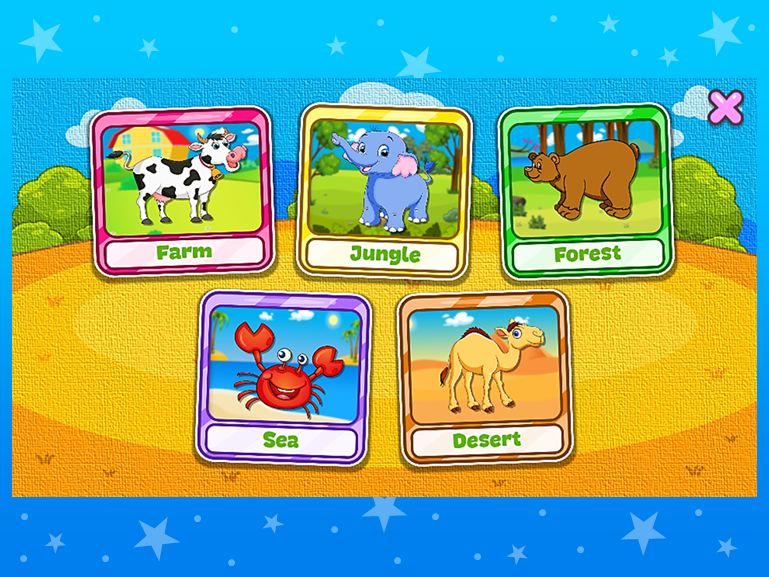 Coloring & Learn Animals screenshot game