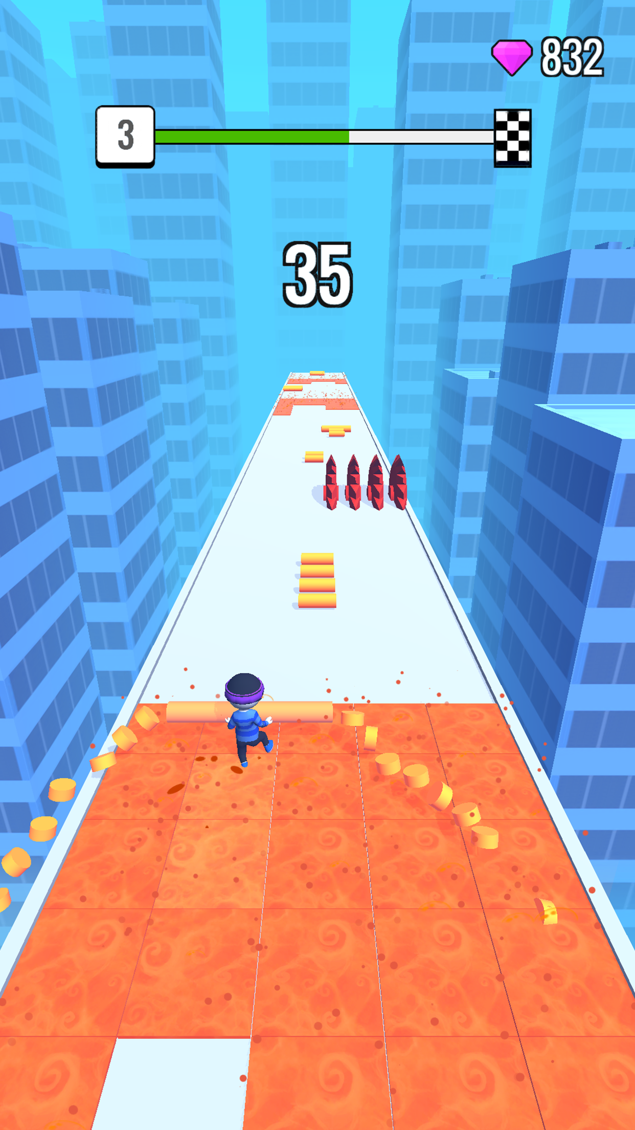 Roof Rails Game Screenshot