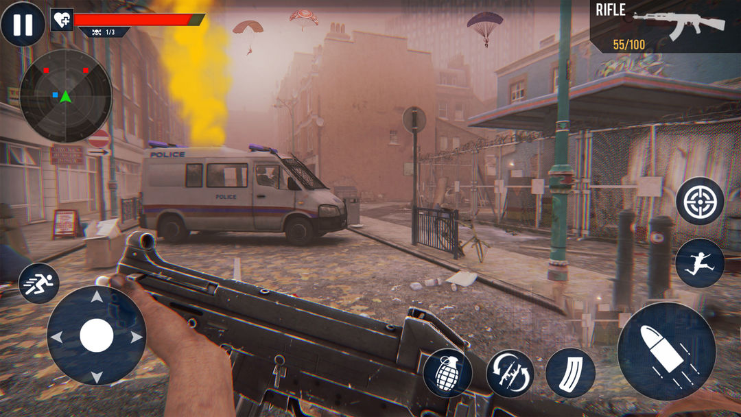 Screenshot of Zombie Shooting 3D - Encounter FPS Shooting Game