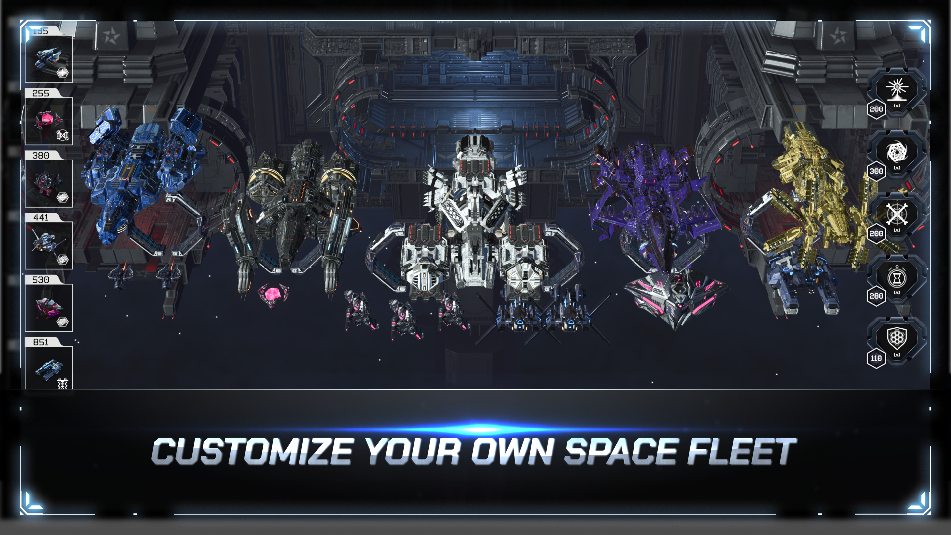 Screenshot of Galaxy Commanders