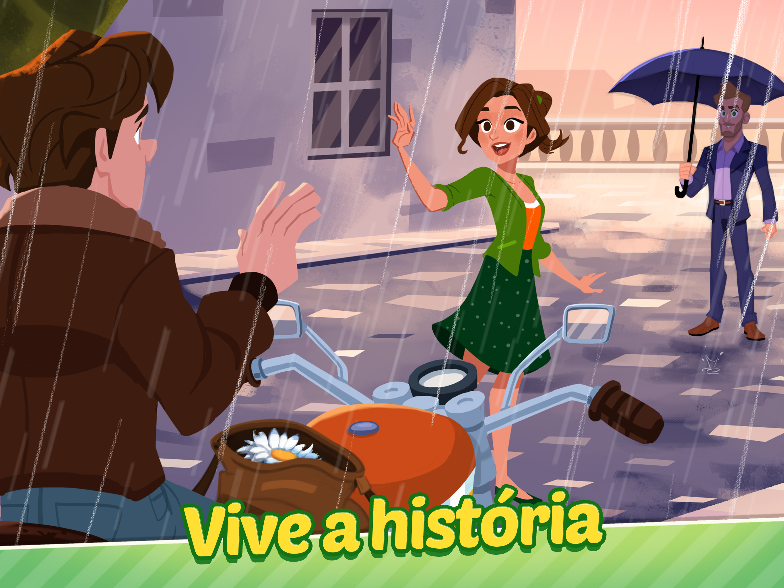 Captura de Tela do Jogo Delicious World - Cooking Game