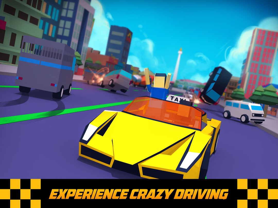 Crazy Traffic Taxi screenshot game