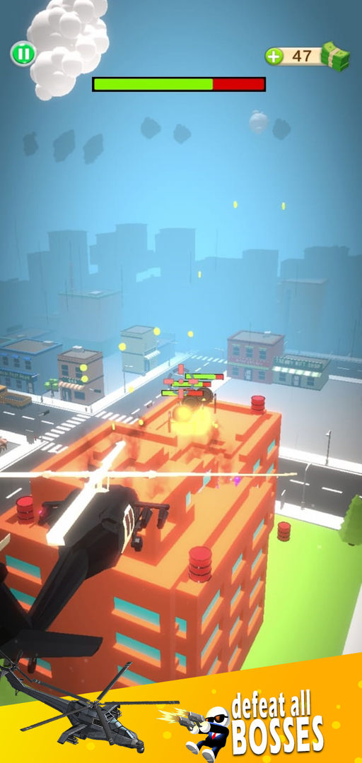 Screenshot of Chopper Shooter 3D