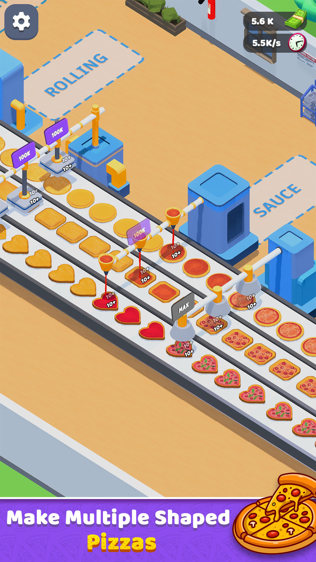Скриншот игры Pizza Production
