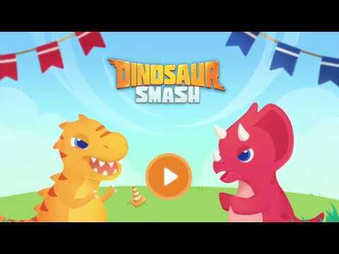  ภาพหน้าจอของวิดีโอ Dinosaur Smash Car Games