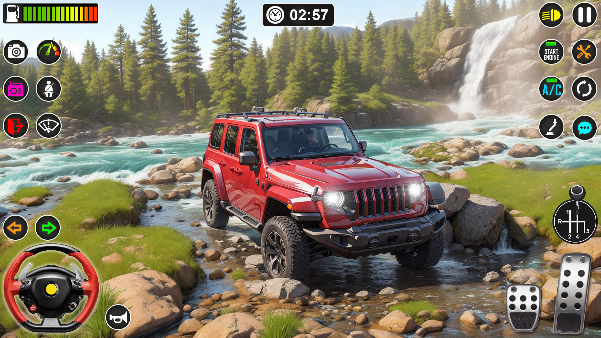4x4 SUV Offroad Prado Games Game Screenshot