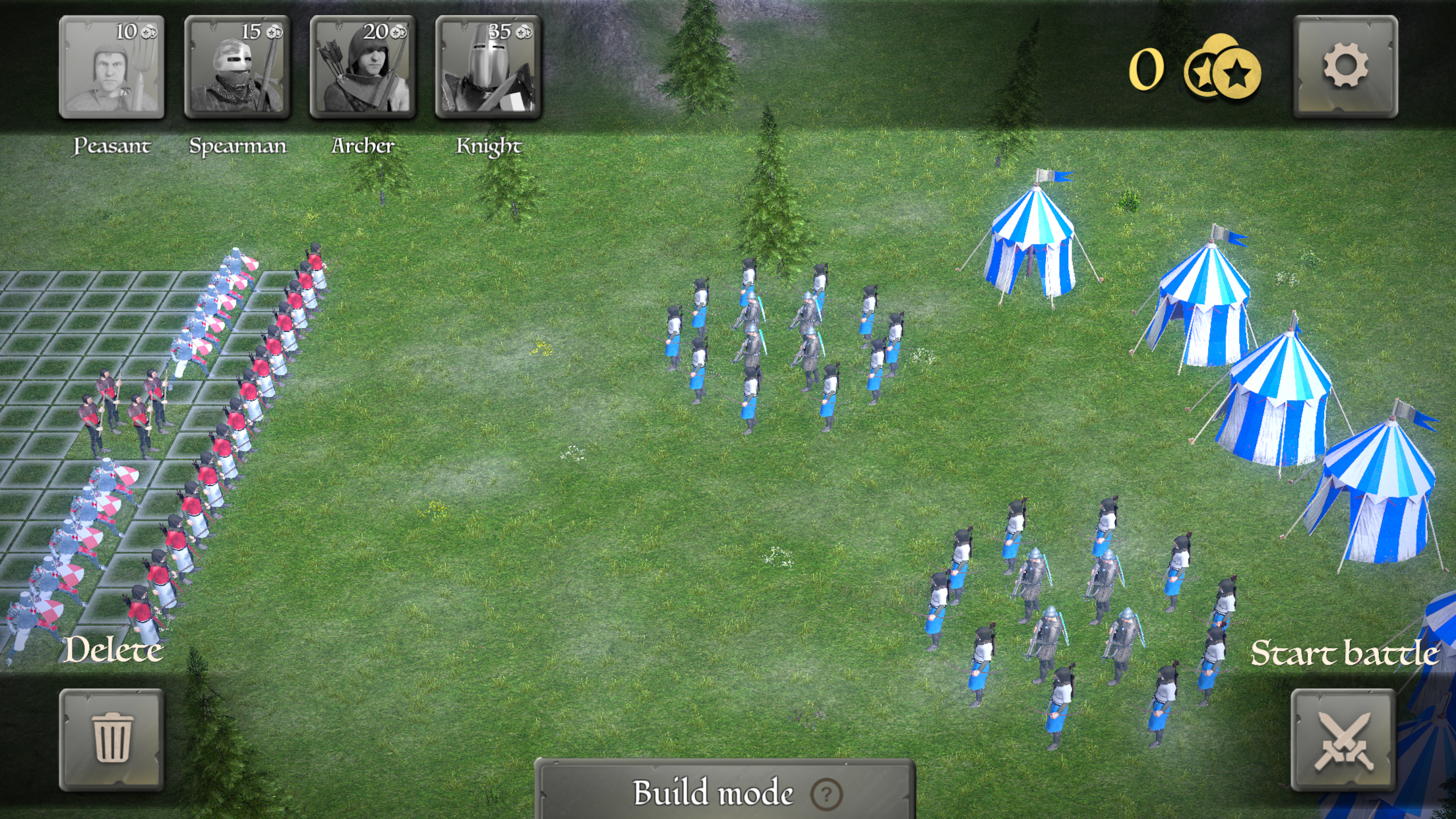 Knights of Europe 4 Game Screenshot