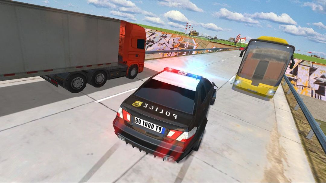 Police Car Driving Traffic screenshot game