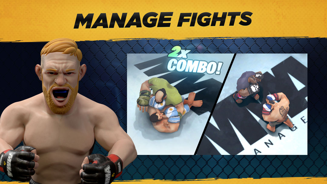 Screenshot of MMA Manager