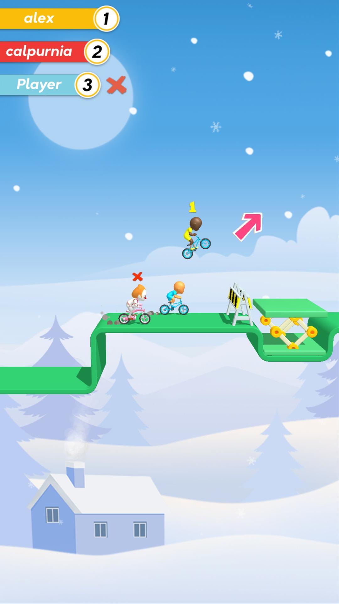 BMX Bike Race Game Screenshot