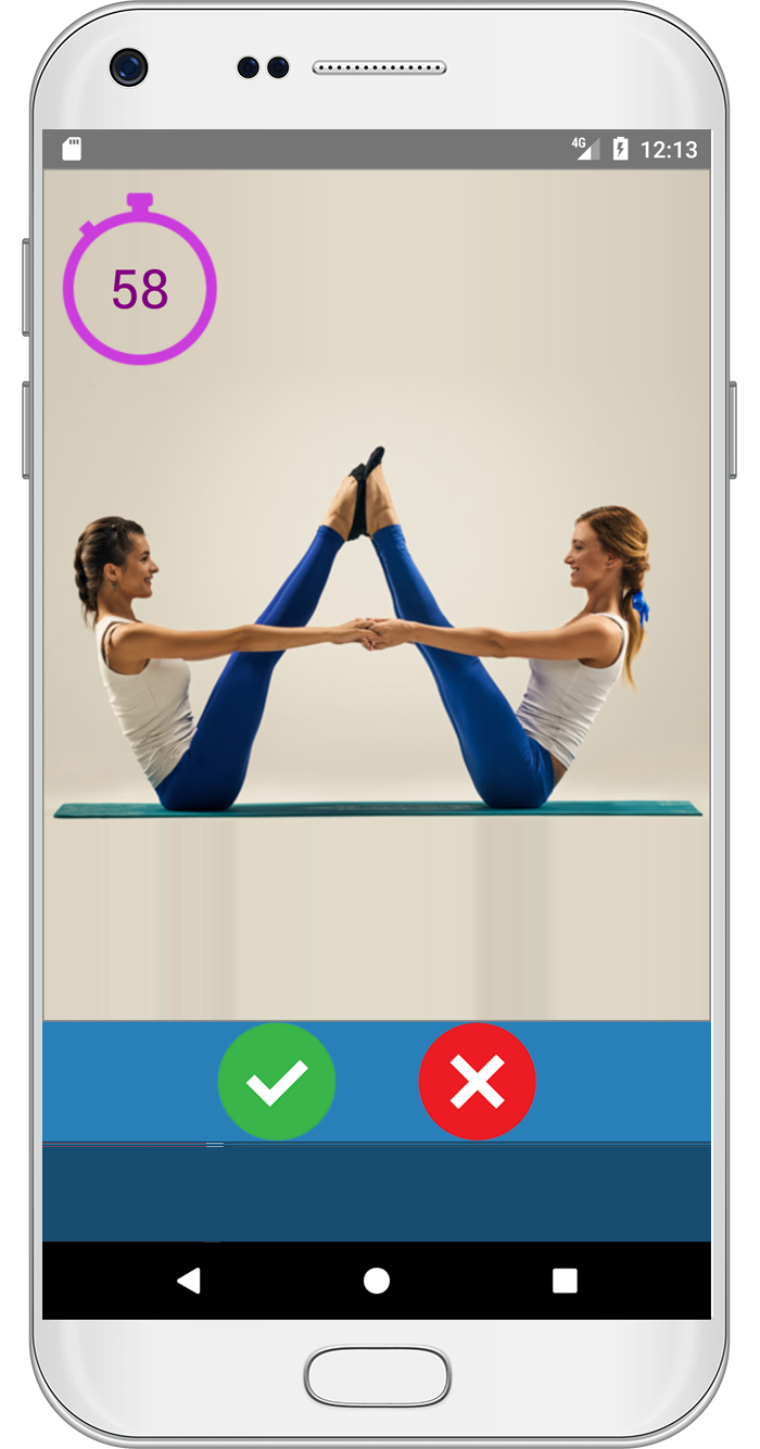 Yoga Challenge App screenshot game
