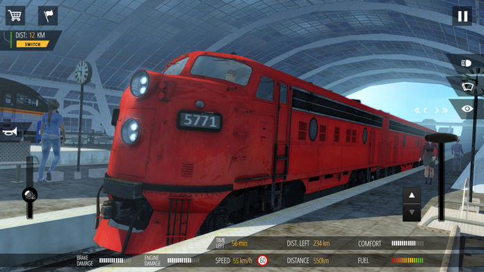 Train Simulator PRO 2018 screenshot game