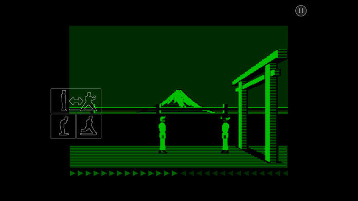 Karateka Classic Game Screenshot