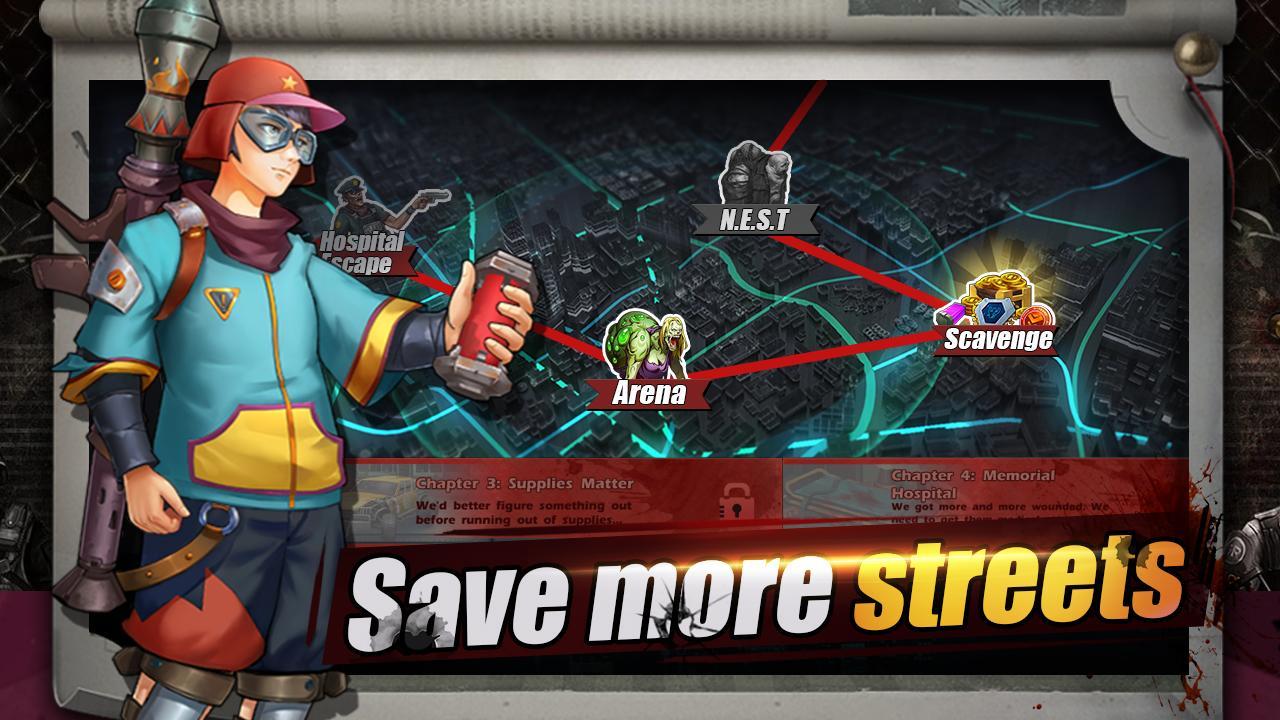 Survivors War 게임 스크린샷