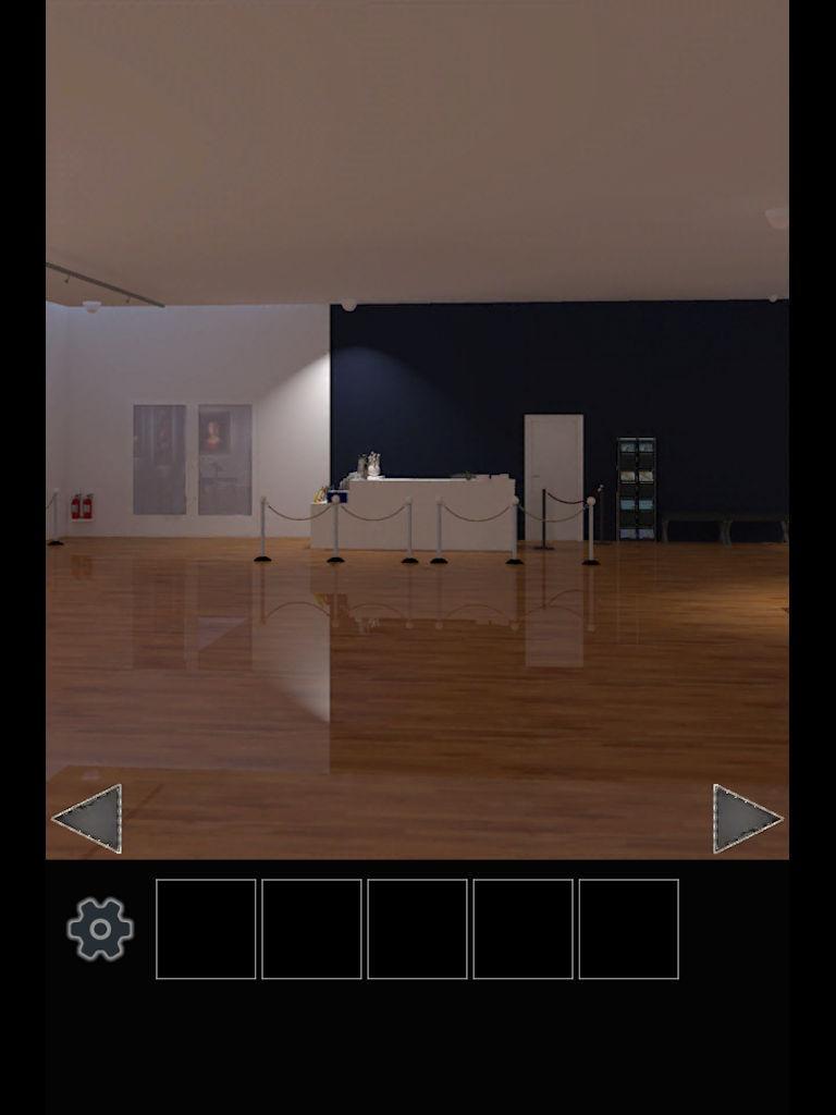 Escape from the Art Gallery. ภาพหน้าจอเกม