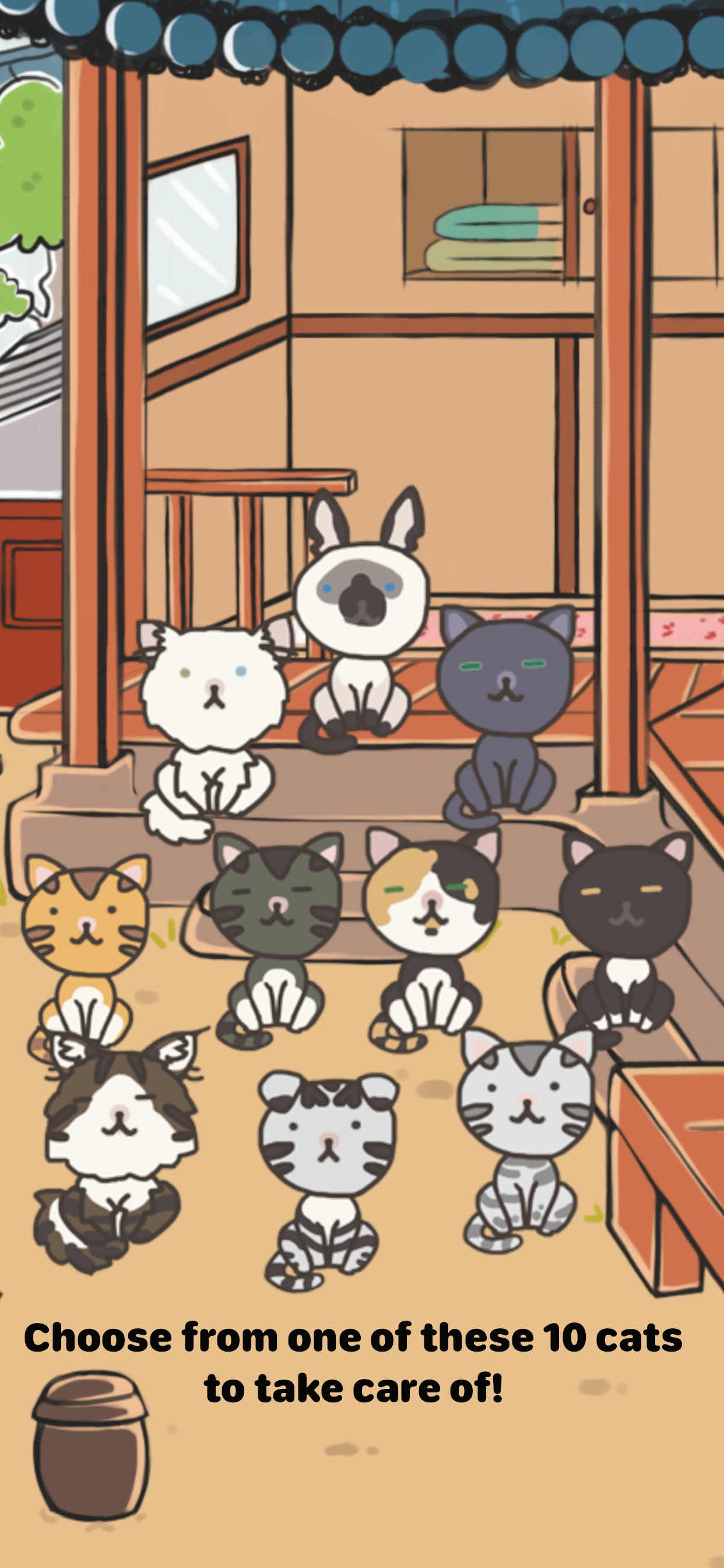 Cartoon Pet: Korean Home Game Screenshot