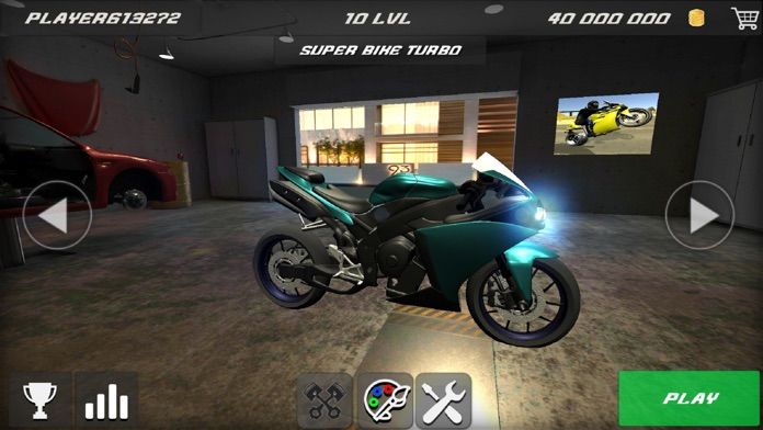 Screenshot 1 of Wheelie-Fahrer 3D 