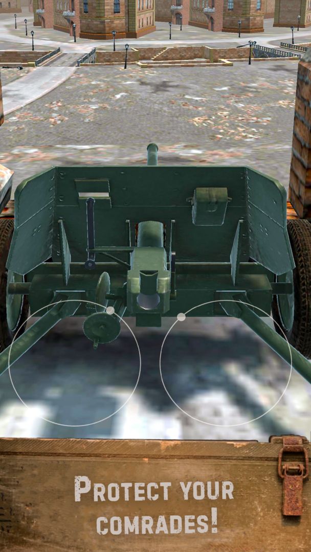Screenshot of Artillery & War: WW2 War Games