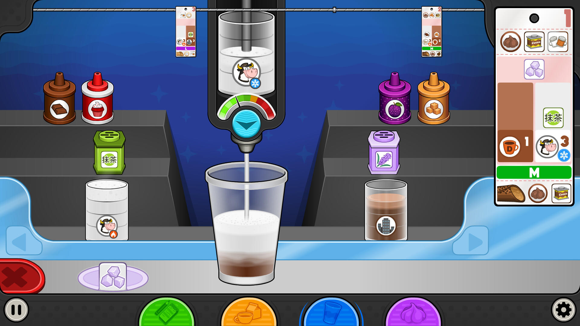 Papa's Mocharia Deluxe Game Screenshot