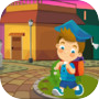 Kindergarten Boy Rescue Kavi Escape Game-324