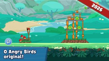 Captura de Tela do Jogo Angry Birds Friends