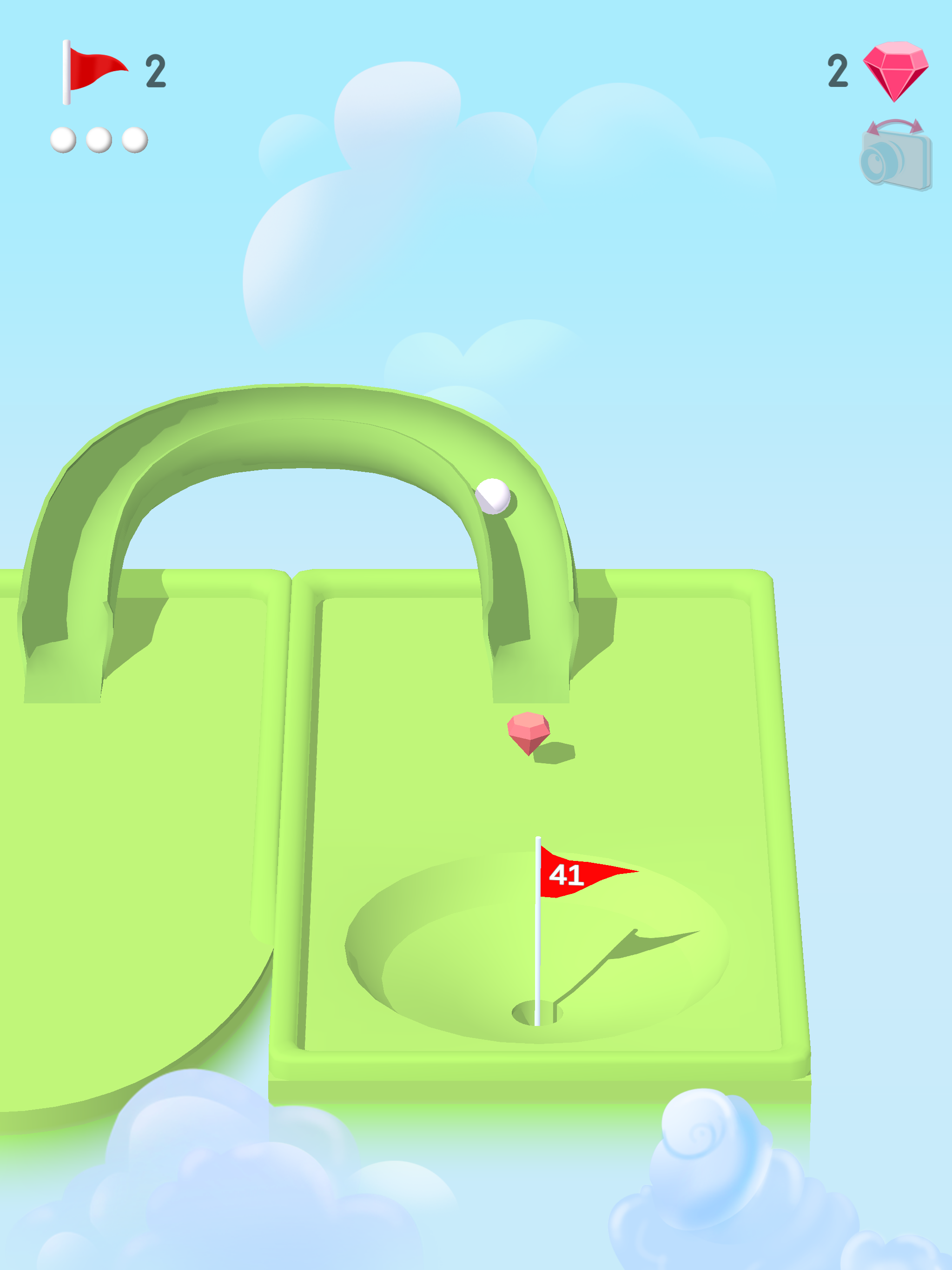 Pocket Mini Golf ภาพหน้าจอเกม