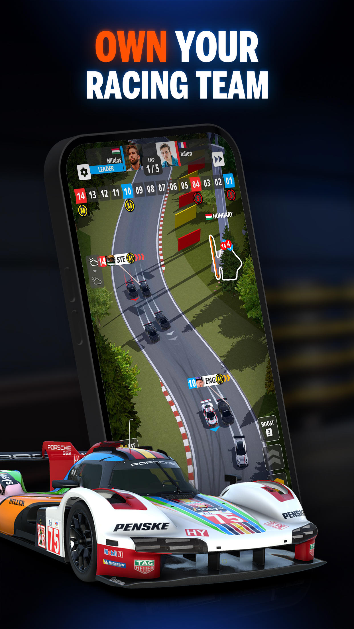 GT Manager Game Screenshot