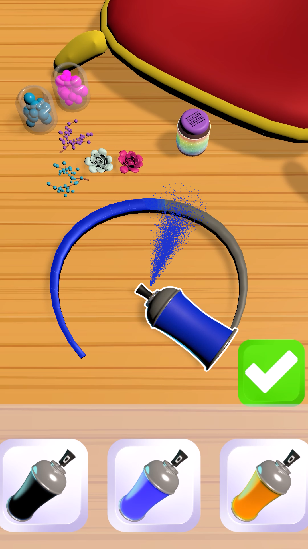 Cuplikan Layar Game DIY HairBand