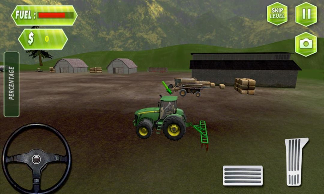 수확 농장 트랙터 시뮬레이터 게임 스크린 샷